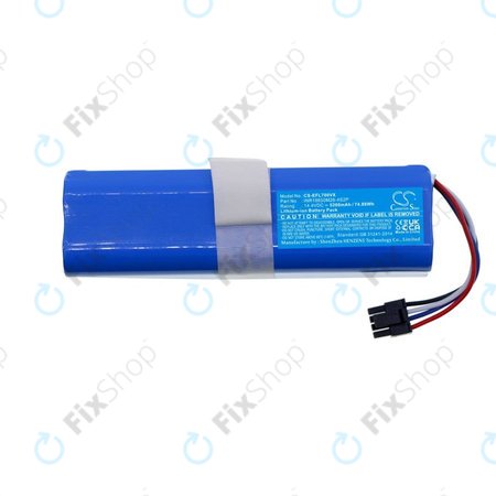 Μπαταρία για Eufy Robovac L70 Hybrid, 5200mAh, Li-Ion, 14.4V, D080-4S2P, HQ