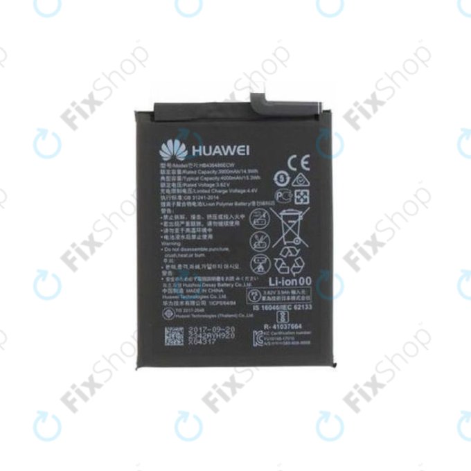 Μπαταρία για Huawei P Smart Z, Honor 9X, P20 Lite (2019), HB446486ECW, 24022915, 4000mAh, Service Pack