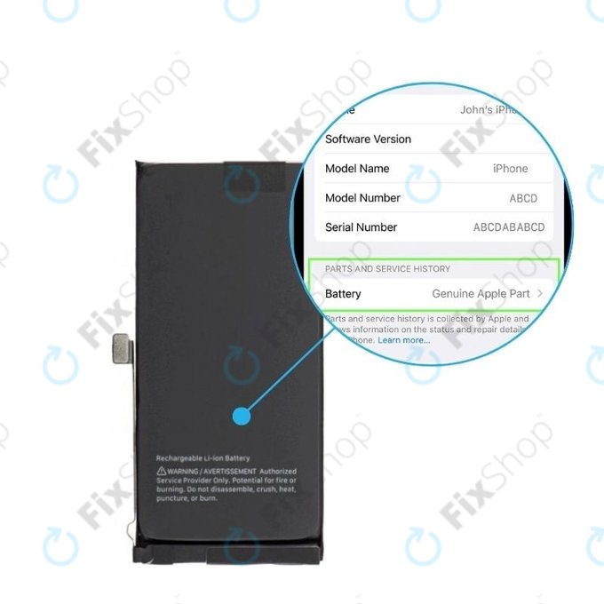 Battery για iPhone 15 Plus | 661-37207 | 4383mAh | Genuine Apple