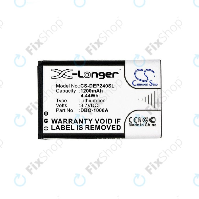 Μπαταρία για Doro 1370, 1372, 2404, 6040, 1200mAh, Li-ion, 3.7V, DBO-1000A, HQ