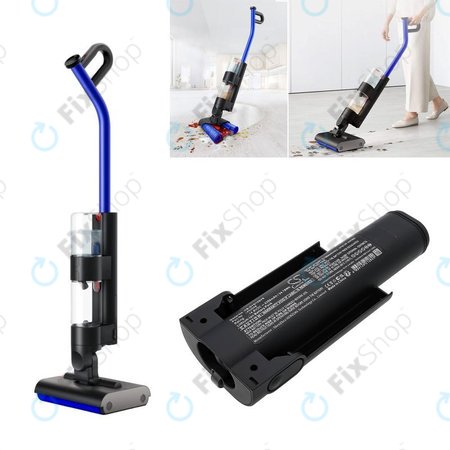Μπαταρία για Dyson WashG1 Wet Floor Cleaner, 2350mAh, Li-Ion, 14.8V, 452646, HQ