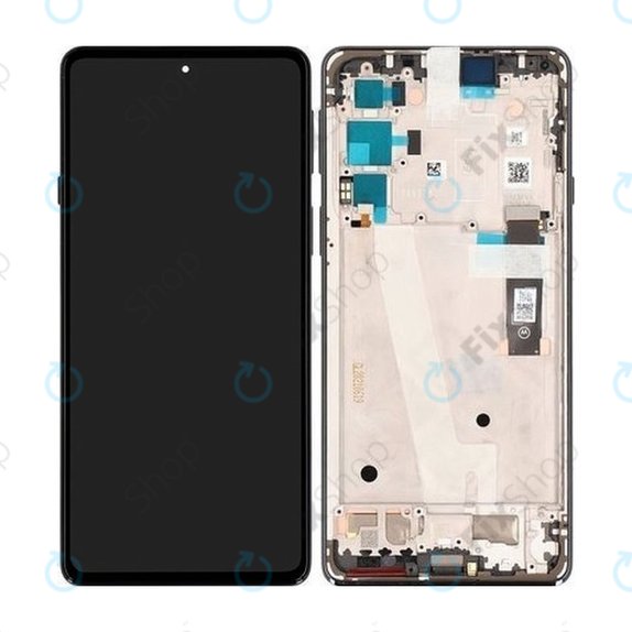 Συγκρότημα οθόνης για Motorola Edge 20, XT2143, Frostred Grey, Service Pack