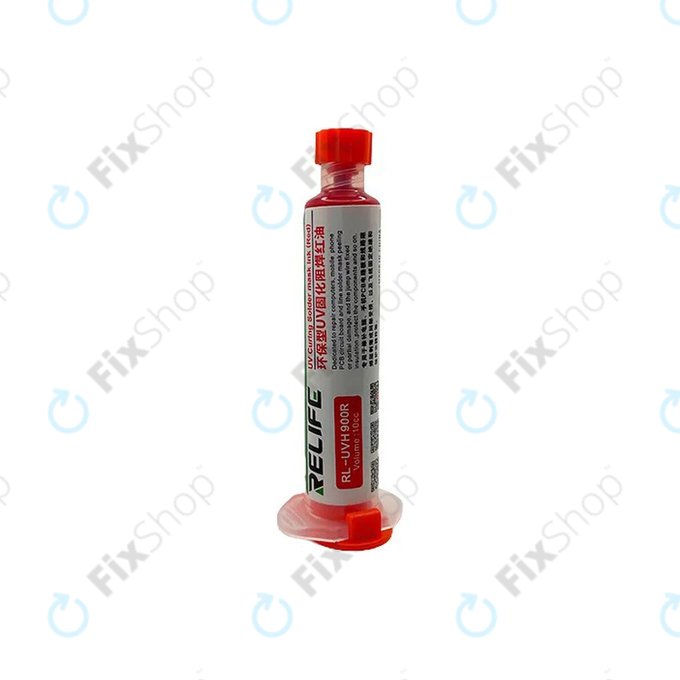 UV Curable Solder Mask Relife RL-UVH900R - 10ml | Red