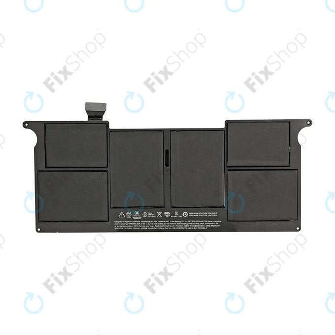 Μπαταρία για MacBook Air 11", Μέσα 2013 – Αρχές 2015, A1465, 4900mAh, FixPremium