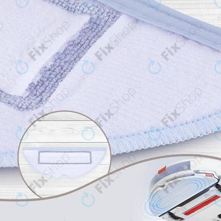 Πανί Σφουγγαρίστρας (Μικροΐνες) για Xiaomi Roborock S7 | S7+ | S7 MaxV | S7 MaxV Ultra | S7 Pro Ultra | S8 | S8+ | T7S Plus