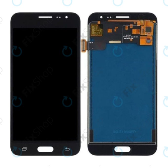 Οθόνη με οθόνη αφής για Samsung J3, J320F (2016), Μαύρο, Black
