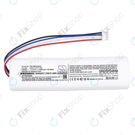 Μπαταρία για Xiaomi Mi Robot Vacuum Mop 2, Mijia Sweeping Vacuum Cleaner 2C, 3200mAh, Li-Ion, 14.4V, P2051-4S1P-ZM, HQ