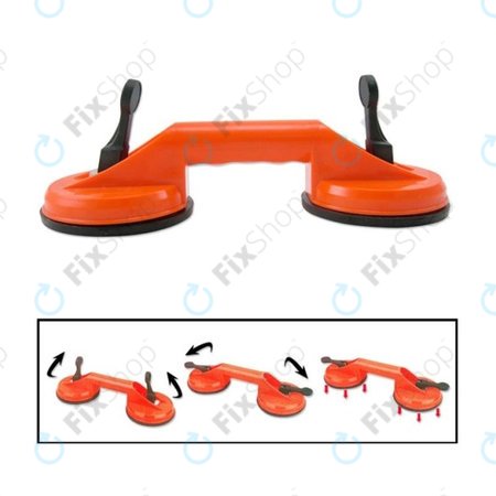 Διπλή Πλαστική & Καουτσούκ Βεντούζα για Άνοιγμα Συσκευών