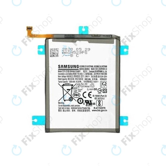 Μπαταρία για Samsung A22 A225F, A31 A315F, A32 4G A325F, GH82-25567A, EB-BA315ABY, 5000mAh, Service Pack