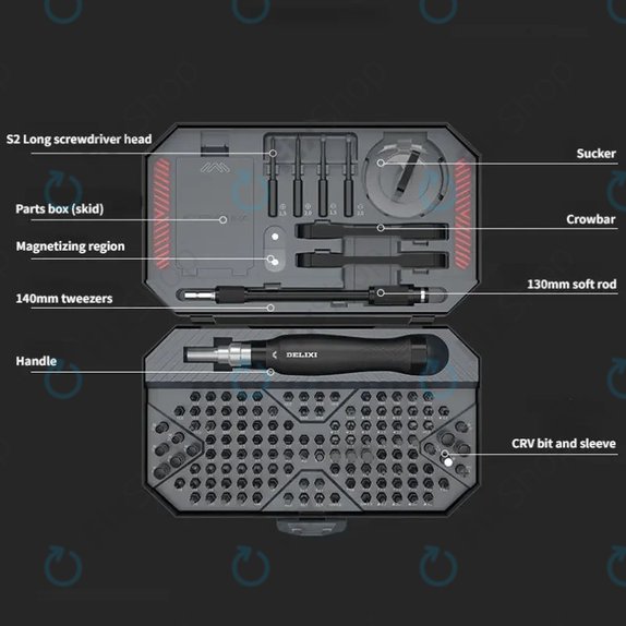 Σετ Κατσαβιδιών 145-σε-1 | Xiaomi DELIXI