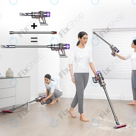 Σωλήνας Αναρρόφησης για Dyson V12 | Ασημί | Silver