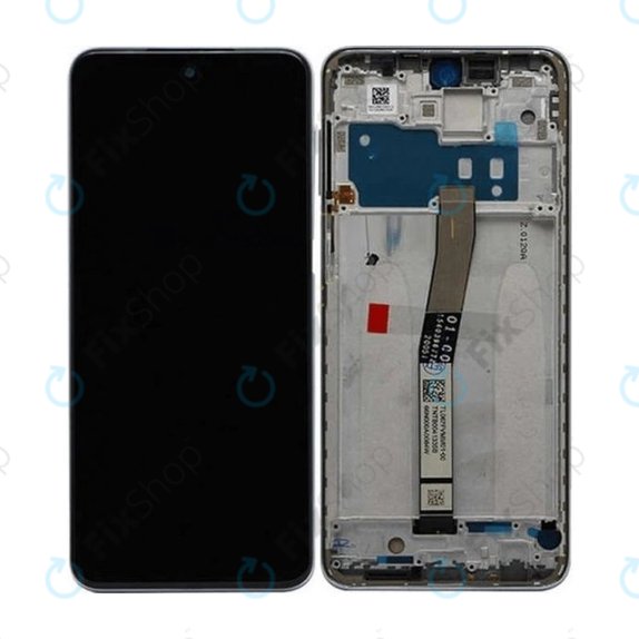 Συγκρότημα οθόνης για Xiaomi Redmi Note 9 Pro, Interstellar Grey, Service Pack