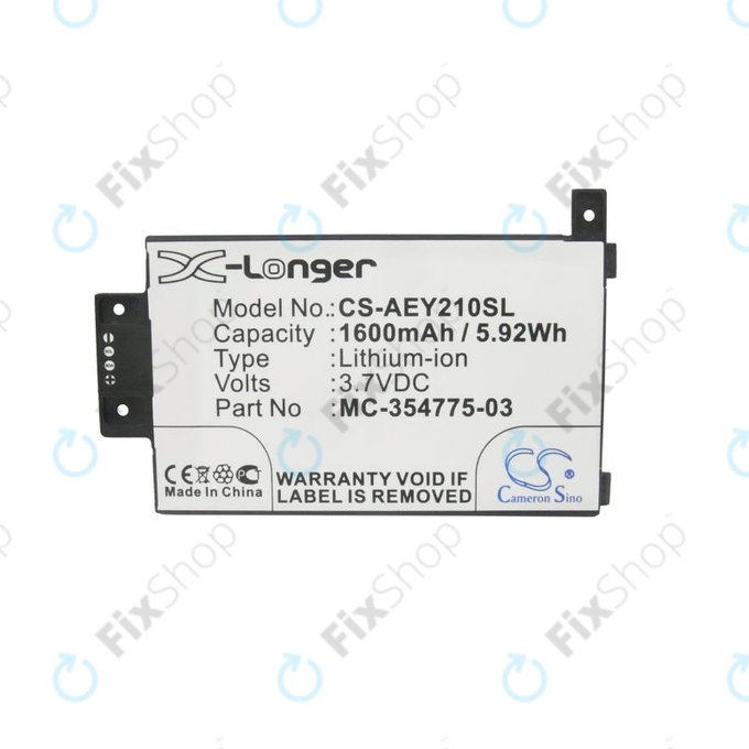 Battery για Amazon Kindle Paperwhite 2 2014 | Touch 2014 | MC-354775-03 | 1600mAh | HQ