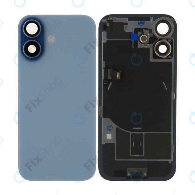 Γυαλί πίσω περιβλήματος για iPhone 17, Mist Blue, Pulled A