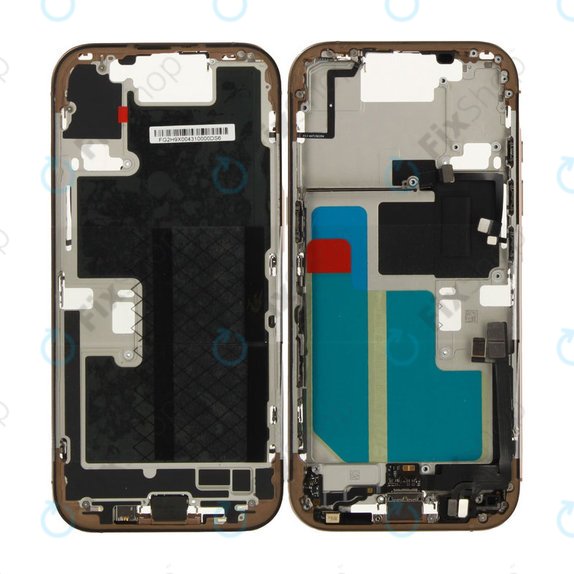 Μεσαίο πλαίσιο με μπαταρία για iPhone 16 Pro | Desert Titanium | ZD076-00691 | Genuine Apple