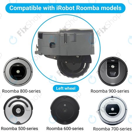 Τροχός με Κινητήρα (Αριστερός) για iRobot Roomba 500 | 600 | 700 | 800 | 900-series