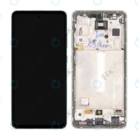 Συγκρότημα οθόνης για Samsung A52s 5G, A528B, GH82-26861E, GH82-26863E, GH82-26910E, GH82-26909E, Awesome Mint, Service Pack