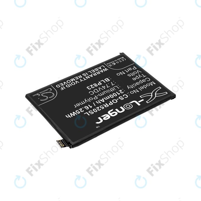 Μπαταρία για Oppo Reno 5 Pro, 2100mAh, Li-Pol, 7.74 V, BLP823, HQ
