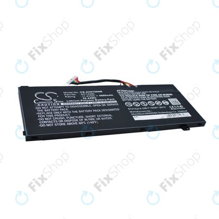 Μπαταρία για Acer Aspire Vn7, V15 Nitro, Spin 3, 4600mAh, Li-Pol, 11.4V, AC14A8L, HQ