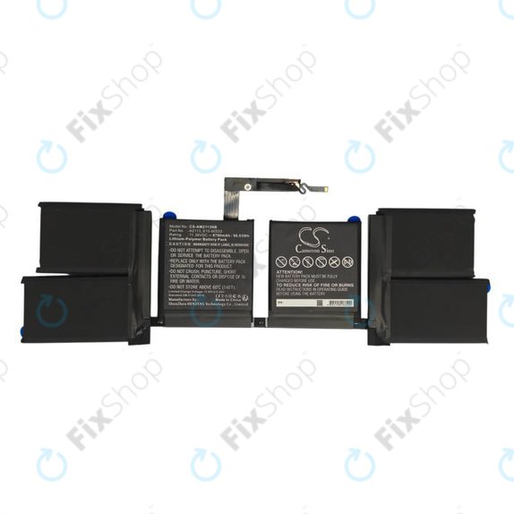 Μπαταρία για MacBook Pro 16", 2019, A2141, A2113, 8700mAh, HQ