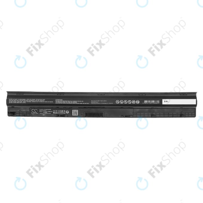Μπαταρία για Dell Inspiron 14, 15, 17, Vostro 14, 15, 2600mAh, Li-Ion, 14.8V, GXVJ3, HQ