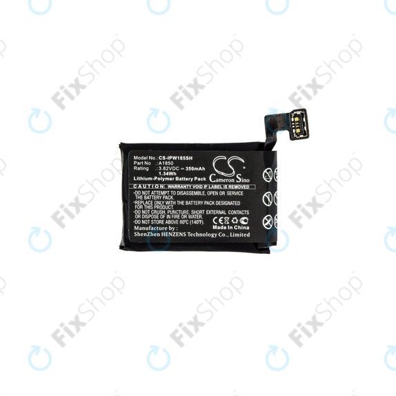 Μπαταρία για Apple Watch 3 42 mm, 350mAh, GPS + Cellular Version, Li-Pol, 3.82 V, A1850, HQ