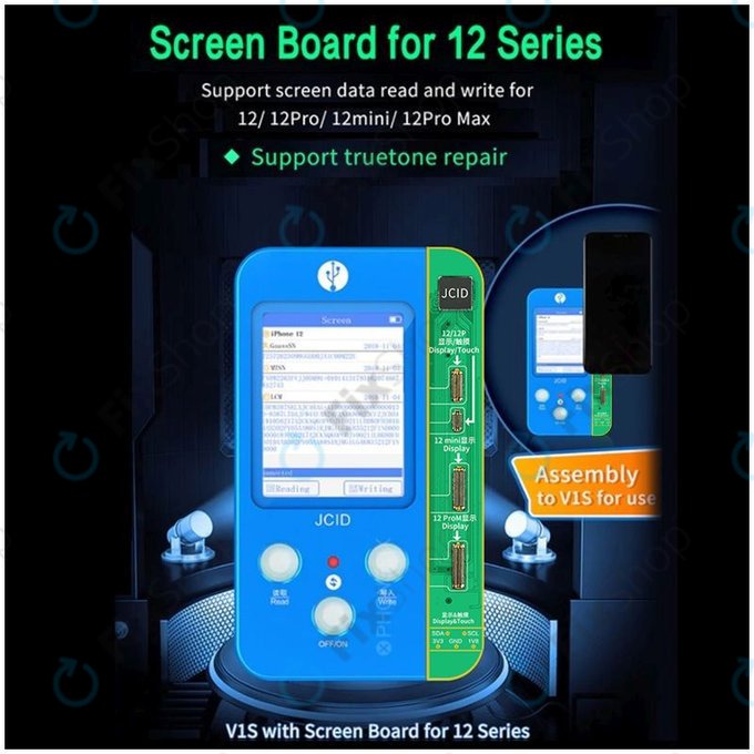 Πλακέτα LCD για iPhone 12 | 12 mini | 12 Pro | 12 Pro Max (Αναβαθμισμένη Έκδοση) | JC V1S | V1SE