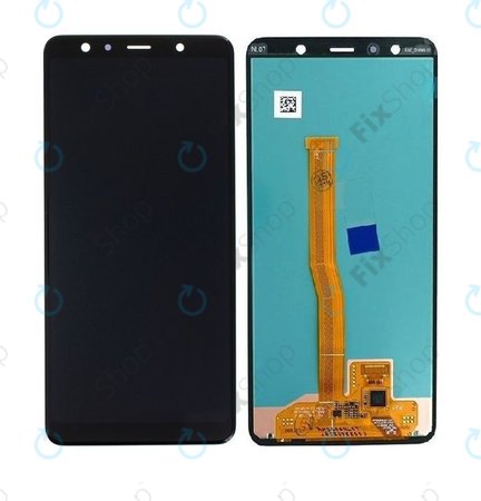 LCD Display με Touch Screen για Samsung A7 | A750F (2018) | GH96-12078A | Black | Service Pack