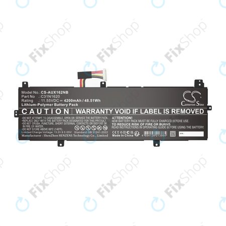 Μπαταρία για Asus BX430, Expertbook B5440fa, P5240ua-1a, 4200mAh, Li-Pol, 11.55V, C31N1620, HQ