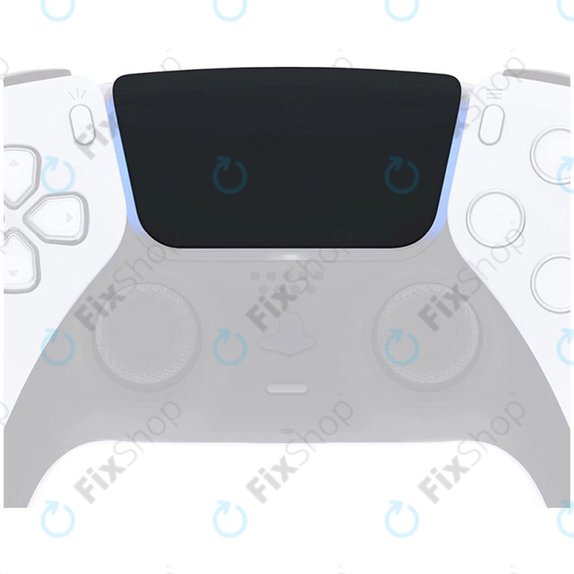 Κάλυμμα touchpad V2.0 (Black) για χειριστήριο Sony PlayStation 5 DualSense