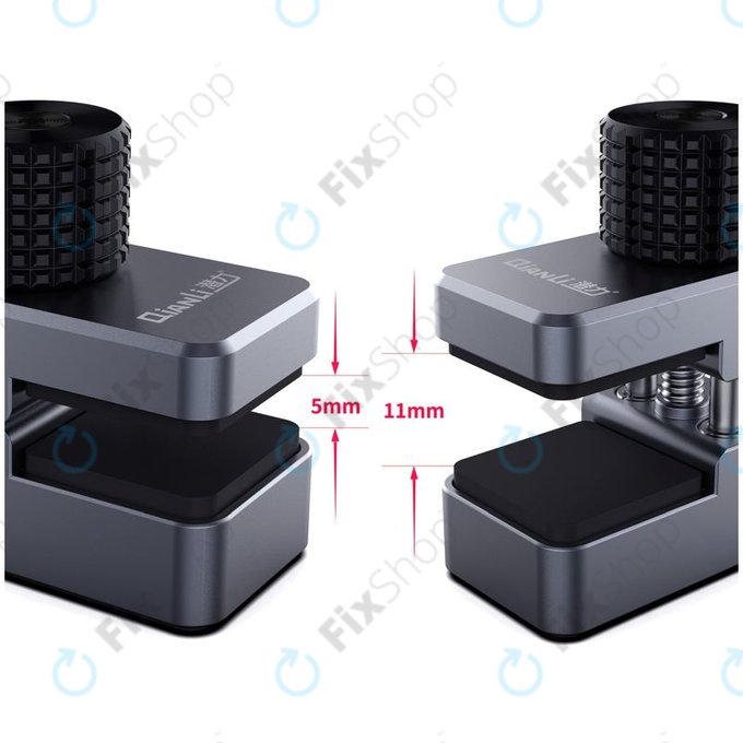 Αλουμινένια Σφιγκτήρας με Γέμιση Καουτσούκ - Εύρος 11mm (4τμχ) για QianLi iClamp