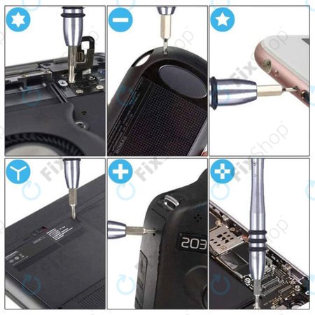 Σετ Κατσαβιδιών & Μυτών Ακριβείας για Επισκευή Κινητών Τηλεφώνων, PC & Ηλεκτρονικών 115in1 για Kingsdun