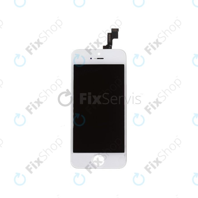 LCD Display Assembly για iPhone 5S, SE | Λευκό, White | Aftermarket
