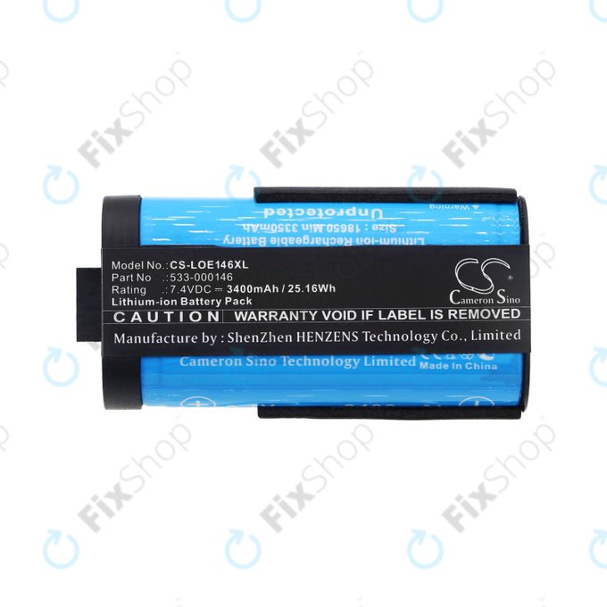 Μπαταρία για Logitech Ultimate Ears Megaboom 3, Ultimate Ears MegaBlast, 3400mAh, Li-Ion, 7.4V, 533-000146, HQ