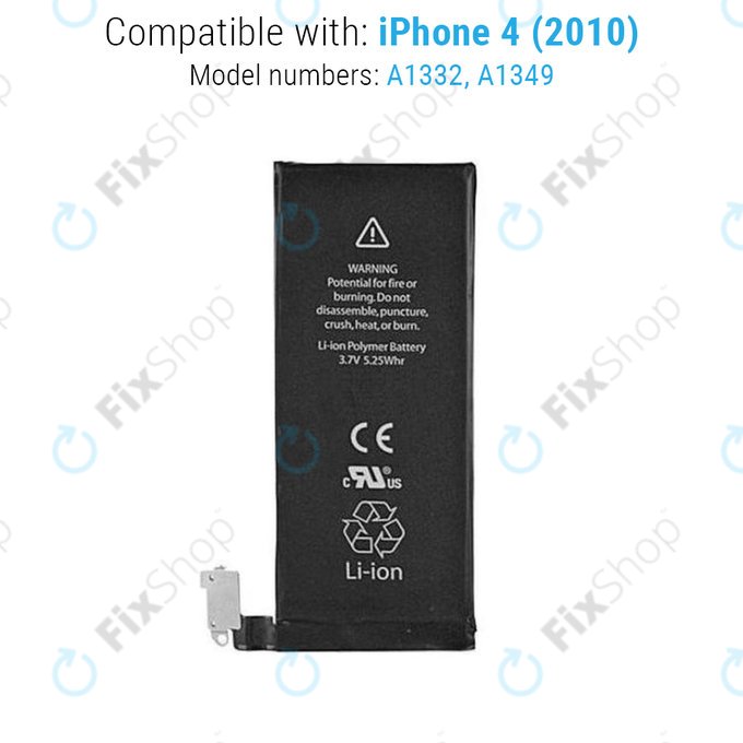Μπαταρία για Apple iPhone 4, 1420mAh