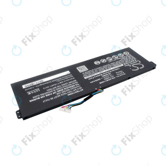 Μπαταρία για Acer Aspire 5, 7 E5, V3, Chromebook 11, 13, 15, 3000mAh, Li-Pol, 15.2V, AC14B18K, HQ