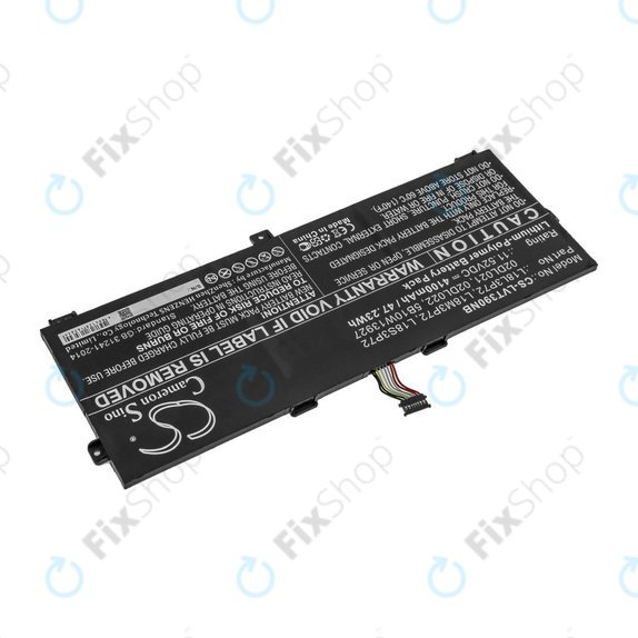 Μπαταρία για Lenovo ThinkPad X390, Yoga X390, 4100mAh, Li-Pol, 11.52V, 02DL021, HQ