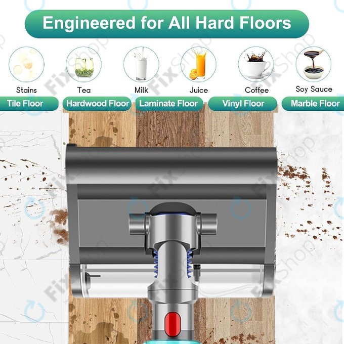 Κεφαλή Δαπέδου Submarine με Πλενόμενο Φίλτρο για Dyson V-series