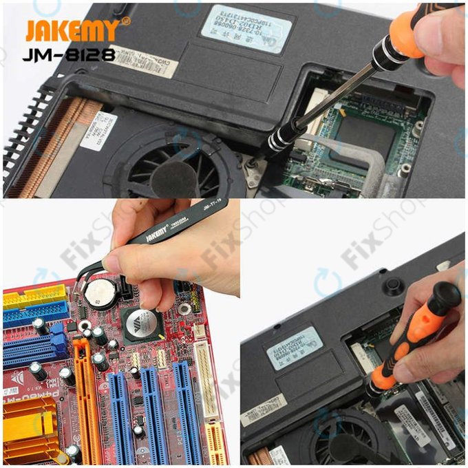 Μαγνητικό Σετ Ανταλλακτικών Κατσαβιδιών Πολλαπλών Χρήσεων Ακριβείας 45in1 για Jakemy JM-8128