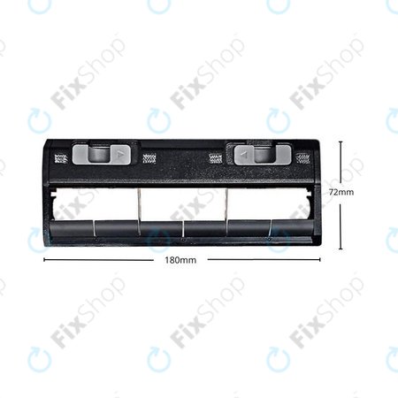 Κάλυμμα Κύριας Βούρτσας για Ecovacs Deebot N-series | T-series | X1-series | Ozmo-series | μαύρο | black