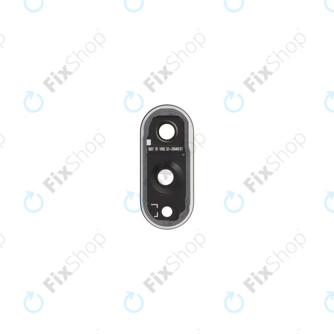 Γυαλί Φακού Πίσω Κάμερας με Πλαίσιο για Samsung S25 Edge, Titanium Silver