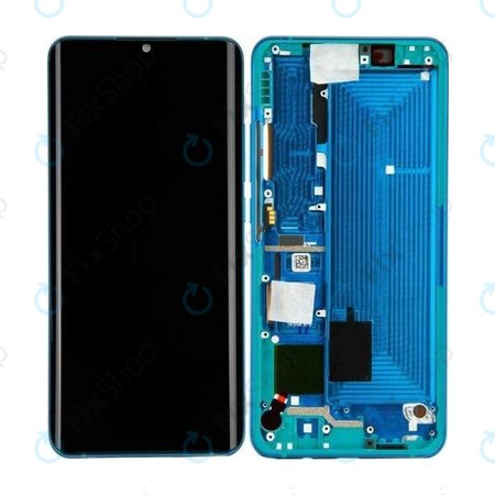 Συγκρότημα οθόνης για Xiaomi Mi Note 10, Mi Note 10 Pro, Aurora Green, Service Pack