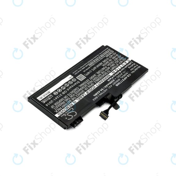 Μπαταρία για HP Zbook 17 G3, 8300mAh, Li-Ion, 11.4V, AI06XL, HQ