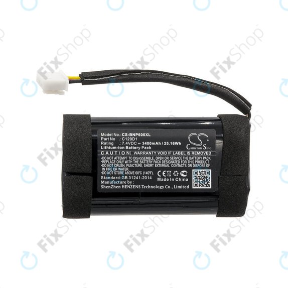 Μπαταρία για Bang & Olufsen Beoplay P6, 3400mAh, Li-Ion, 7.4V, C129D1, HQ