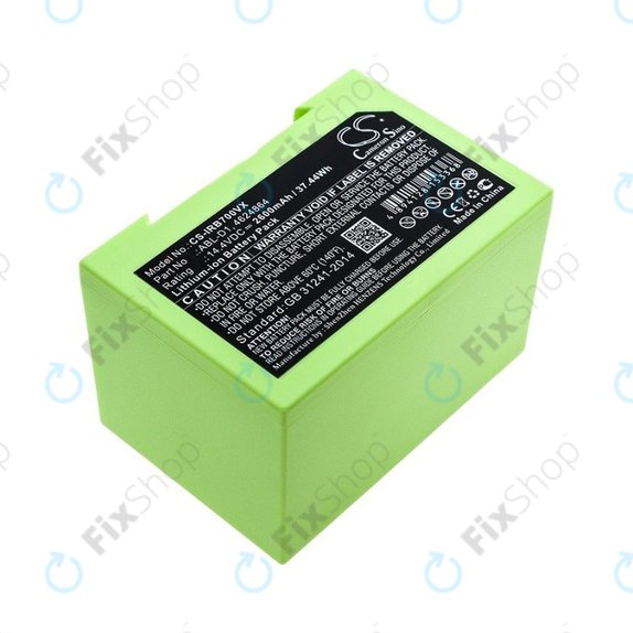 Μπαταρία για iRobot Roomba e-series, i-series, ABL-D1, 4624864, ABL-D2, 14.4V, 2600mAh, HQ