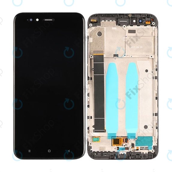 Συγκρότημα οθόνης για Xiaomi Mi A1, Mi 5X, Μαύρο, Black, Aftermarket