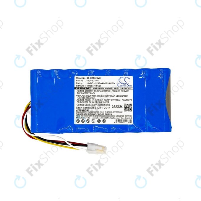 Battery για Husqvarna Automower 300-series | 400-series | 500-series | 580 68 33-01/02/03 | 588 14 64-01/02 | 589 58 52-01/02 | 589 58 57-01 | 5200mAh | | HQ