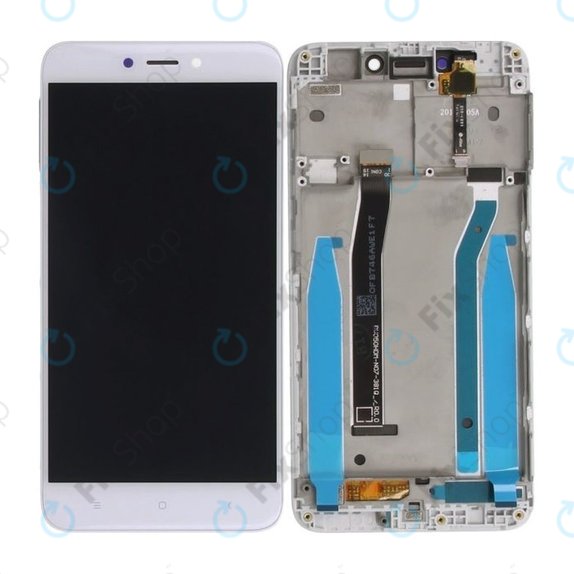 Συγκρότημα οθόνης για Xiaomi Redmi 4X, Λευκό, White, Aftermarket