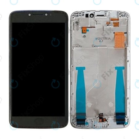 LCD Display Assembly για Motorola Moto E4 Plus | XT1771 | Γκρι, Gray | Aftermarket