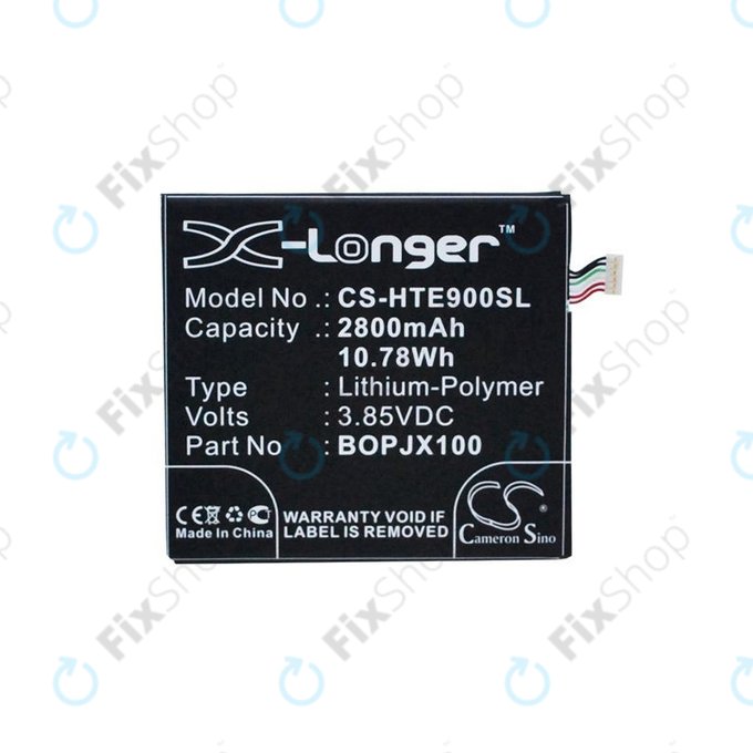 Μπαταρία για HTC One E9 Plus, B0PJX100, 2800mAh, HQ